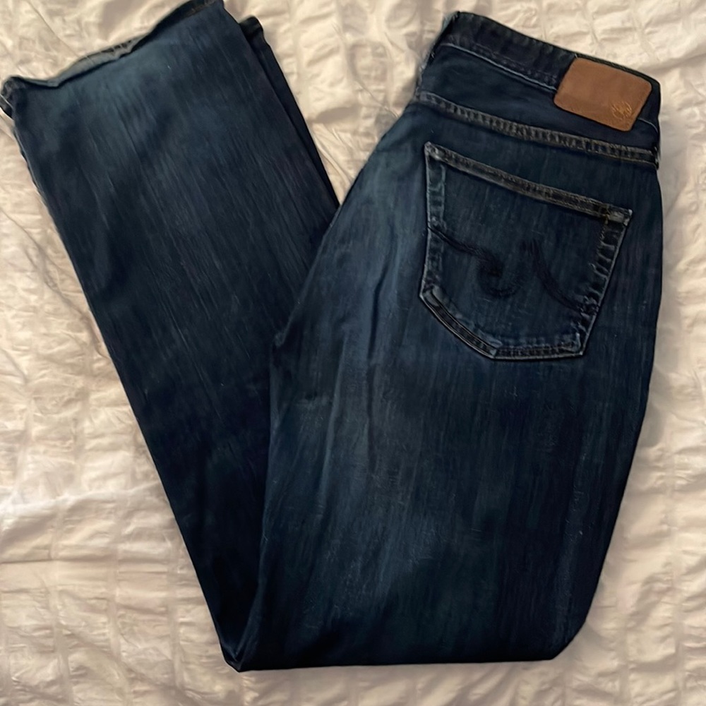 AG MEN’S DARK the PROTEGE straight leg jeans
